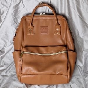 Japan Caramel Brown Small Backpack